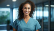 © hakule - The female nurse smiling in the hospital