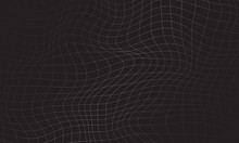 Wavy Abstract Grid Lines Background