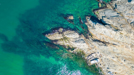 Wall Mural - Kapidag Peninsula coastline view in Turkey