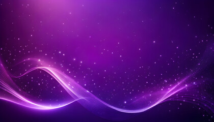 Wall Mural - abstract purple wave background