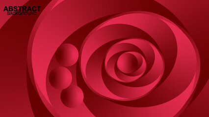 Wall Mural - abstract background with gradient red and dark colour	