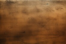 Old Grunge Copper Bronze Rusty Texture Dark Black Background Effect, Generative AI
