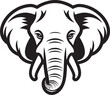 Elephant Logo for Website A Scalable and Responsive Design Elephant Logo for App A Clean and Modern Design