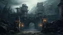 Gloomy Gothic Gate