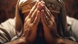 Muslim Individual in Prayer