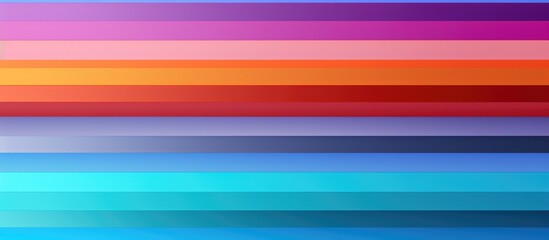 Poster - Colorful abstract stripes on a multicolor background
