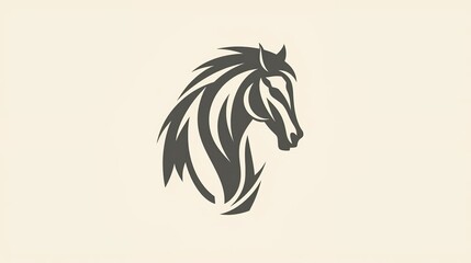 horse logo template