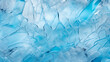 Ice texture. Close-up of blue ice. Abstract background.