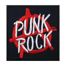 Punk's Not Dead Embroidered Patch. Punk Rock. Anarchy. Accessory For Bikers, Motorcyclists, Rockers, Metalheads, Punks. Rock'n'roll.