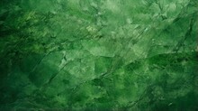Green Christmas: Elegant Vintage Textured Background With Marbled Rock Wall.