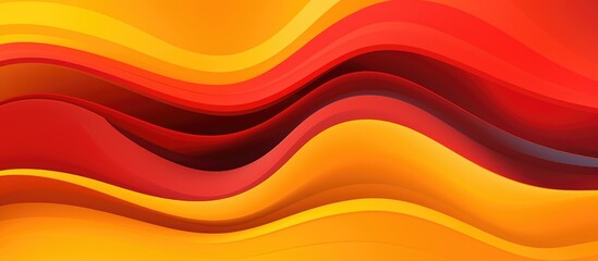 Poster - Contemporary abstract art with bright distorted lines in a glitched optical pattern