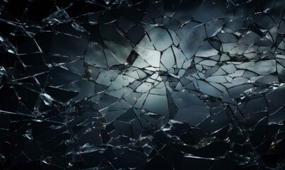 broken glass background