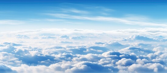 Wall Mural - clouds seen from above