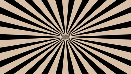 Beige and black sunburst background