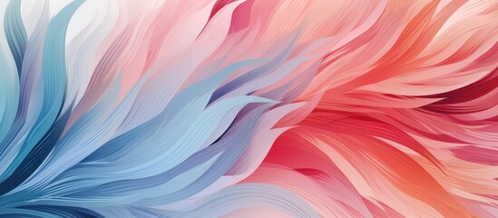 Poster - sleek pattern for trendy wallpaper stylish for interiors seamless and contemporary