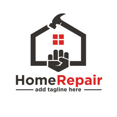 Wall Mural - Home or house Repair logo