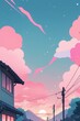 Anime themed wallpaper/background