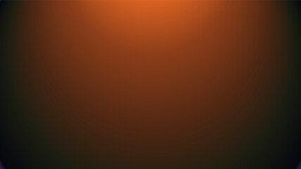 Wall Mural - abstract background vector, black red orange gradient abstract background with circle light at the top center

