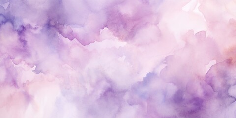 Wall Mural - Abstract Watercolor in Shades of Lilac: An abstract watercolor representation with a predominance of lilac tones. The blank space at the bottom is perfect for text insertion , abstract wallpaper