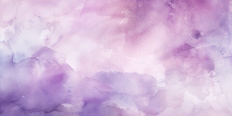 Wall Mural - Abstract Watercolor in Shades of Lilac: An abstract watercolor representation with a predominance of lilac tones. The blank space at the bottom is perfect for text insertion , abstract wallpaper