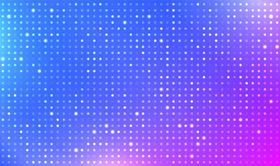 Fototapete - Abstract futuristic pink blue polka dots pattern background. Digital mosaic. Pink and blue abstract dot pattern background. Beautiful design for your business natural advert. Technology Vector EPS10.