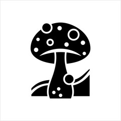 Wall Mural - Mushroom Icon Y_2310001