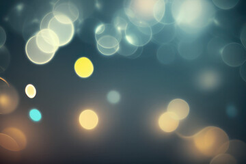 Wall Mural - Abstract light blur bokeh background