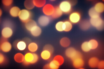 Wall Mural - Abstract light blur bokeh background