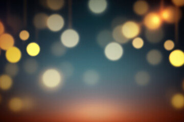 Wall Mural - Abstract light blur bokeh background