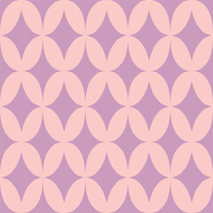 Wall Mural - Elegant geometric pattern in retro style. Abstract seamless texture with repeated diamond shape. Vintage monochrome background