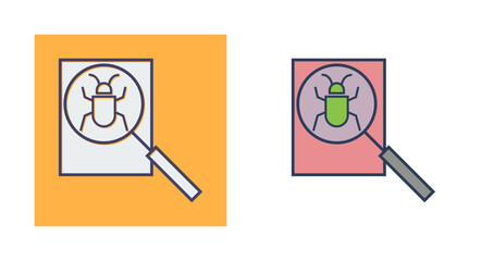 Canvas Print - Debugging Vector Icon