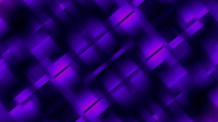 Fototapete - Symmetrical background with loop animation of geometric shapes. 3d rendering HD