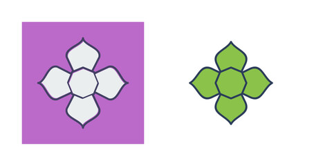 Sticker - Islamic Star Vector Icon