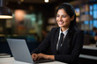 © Neha - Indian businesswoman using laptop
