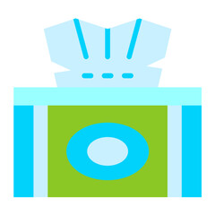 Poster - Vector Design Tissue Box Icon Style