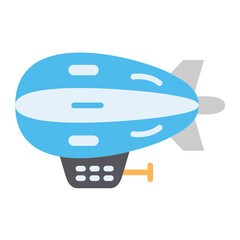 Sticker - Zeppelin Icon Style