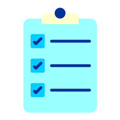 Wall Mural - Checklist Icon Style