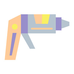 Sticker - Caulking Gun Icon Style