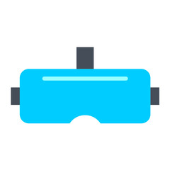 Poster - VR Glasses Icon Style