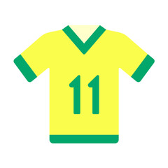 Sticker - Football Jersey Icon Style