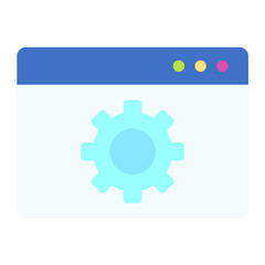 Poster - Web Optimization Icon Style