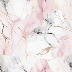 Poster - Minimalist Marble Textures Pattern