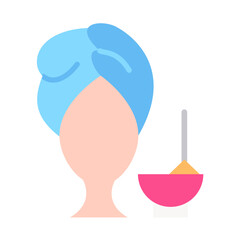 Sticker - Hair Treatment Icon Style