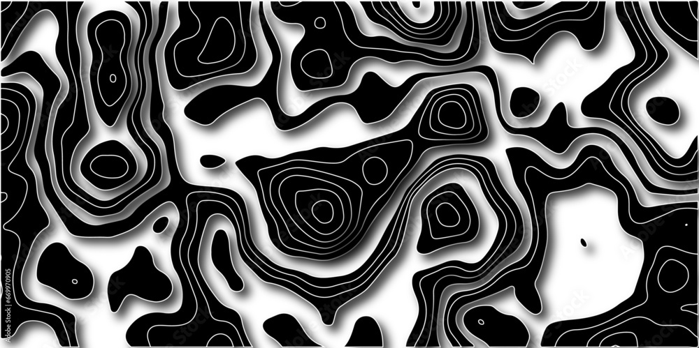 Vector de Stock Abstract counter paper cut geographic map design ...