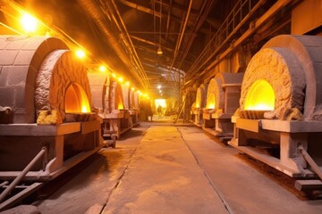  series of kilns at a clinker production facility
