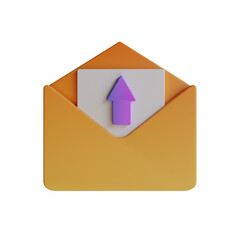 Aufkleber - Outbox Mail, a Feature Facilitating the Organization and Scheduling of Email Deliveries.
3d illustration, 3d element, 3d rendering. 3d visualization isolated on a transparent background
