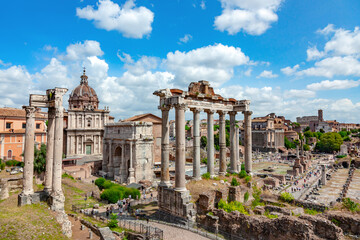 Wall Mural - Roman Forum in Rome