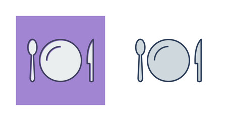 Sticker - Utensils Vector Icon