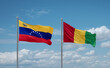 © iuneWind - Guinea and Venezuela flags, country relationship concept