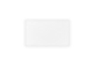 Aufkleber - glassmorphism screen with glass overlay effect isolated on abstract transparent gradient background shapes